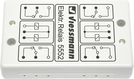 Viessmann Modelltechnik 5552 Kapcsolórelé Kész modul