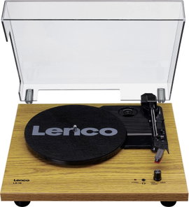 Lenco LS-10 Lemezjátszó Ékszíjhajtás Fa
