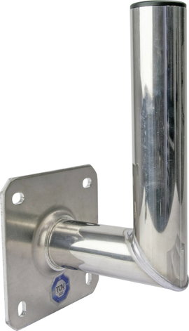 Schwaiger WAH1525001 SAT fali tartó Falvastagság: 15 cm Alkalmas tükör méret: Max. Ø 90 cm Ezüst