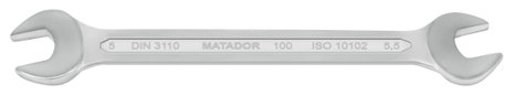 Matador Schraubwerkzeuge 01000555 Kettős csavarkulcs 5 - 5.5 mm DIN 3110