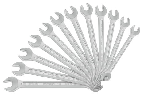 Matador Schraubwerkzeuge 01009120 Matador Kettős csavarkulcs készlet 12 részes 6 - 32 mm DIN 3110