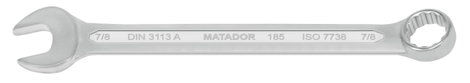 Matador Schraubwerkzeuge 01859160 Matador Racsnis csavarkulcs készlet 16 részes 6 - 32 mm 2. kép