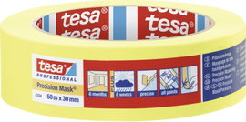 tesa PRECISION 04334-00002-00 Krepp szalag Präzisionskrepp® Sárga (H x Sz) 50 m x 30 mm 1 db