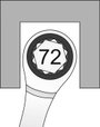 Matador Schraubwerkzeuge 01830140 Racsnis gyűrűs csavarkulcs 14 mm 4. bélyegkép