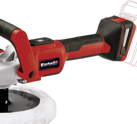 Einhell Power X-Change CE-CP 18/180 Li E-Solo 2093320 Akkus polírozógép 500 - 3000 fordulat/perc 180 6. kép