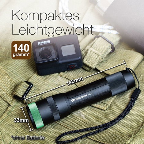 GP Discovery GPDISFLCR42BL193 Kézilámpa 40 óra 190 g 17. kép