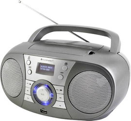 soundmaster SCD1800TI CD-s rádió DAB+, URH AUX, Bluetooth®, CD, USB Szürke