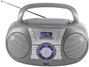 soundmaster SCD1800TI CD-s rádió DAB+, URH AUX, Bluetooth®, CD, USB Szürke 2. bélyegkép
