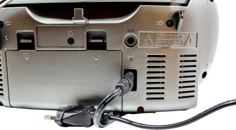 soundmaster SCD1800TI CD-s rádió DAB+, URH AUX, Bluetooth®, CD, USB Szürke 4. kép