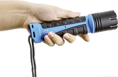 B & W International Polymer Handheld LED Kézilámpa Akkuról üzemeltetett 550 lm 33 óra 244 g 2. kép