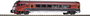 Piko H0 57672 H0 vezérlő kocsi az ÖBB Railjet Irányító autó bélyegkép