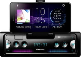 Pioneer SPH-20DAB Autórádió Bluetooth kihangosító, DAB + tuner