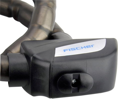 FISCHER FAHRRAD 85861 Tagokból álló lakat Fekete Kulcsos zár 3. kép