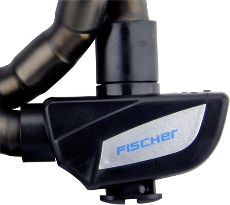 FISCHER FAHRRAD 85861 Tagokból álló lakat Fekete Kulcsos zár 6. kép