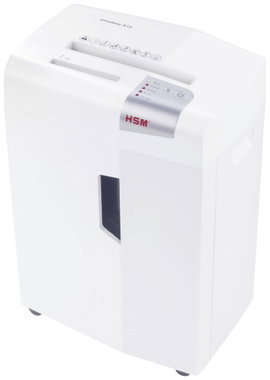 HSM shredstar X13 Iratmegsemmisítő 13 lap Részecskevágás 4 x 37 mm P-4 23 l Szintén megsemmisíti CD-