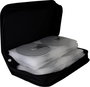 MediaRange Cd táska 96 CD/DVD/Blu-ray Nylon® Fekete 1 db (Sz x Ma x Mé) 289 x 88 x 168 mm BOX55 bélyegkép