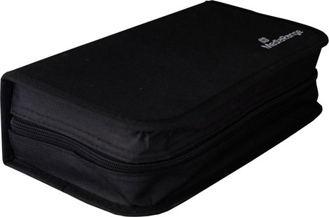 MediaRange Cd táska 96 CD/DVD/Blu-ray Nylon® Fekete 1 db (Sz x Ma x Mé) 289 x 88 x 168 mm BOX55 2. kép