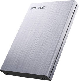 ICY BOX 60156 6,35 cm-es (2,5) merevlemez keret 2.5 coll USB 3.2 (1. generáció) (USB 3.0)