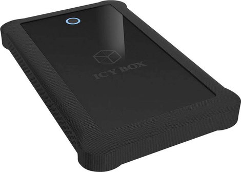 ICY BOX 21243 6,35 cm-es (2,5) merevlemez keret 2.5 coll USB 3.2 (1. generáció) (USB 3.0) 2. kép