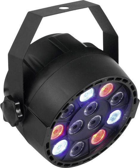 Eurolite LED PARTY SPOT LED-es PAR fényszóró LED-ek száma: 12 x 1 W Fekete