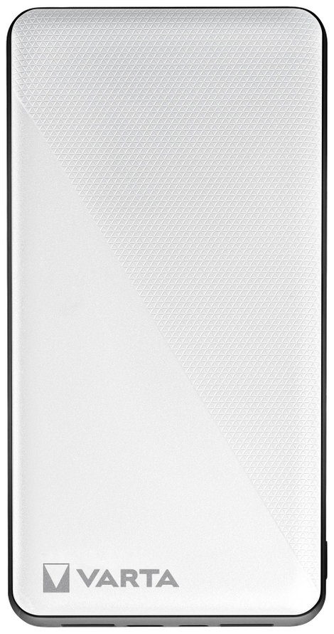 Powerbank 20000 mAh LiPo USB-C® fehér/fekete, Varta 57978101111