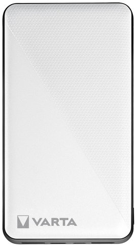 Varta Power Bank Energy 15000 Powerbank 15000 mAh LiPo USB-C®, Mikro USB Fehér/fekete egyidejű tölté