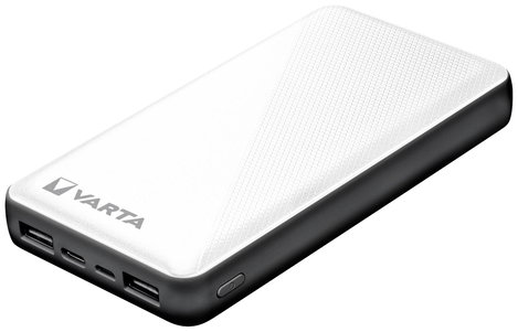 Varta Power Bank Energy 15000 Powerbank 15000 mAh LiPo USB-C®, Mikro USB Fehér/fekete egyidejű tölté 3. kép