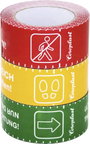 Coroplast 1466 SDR 217519 Padlójelölő szalag Sárga (H x Sz) 10 m x 60 mm 1 db bélyegkép