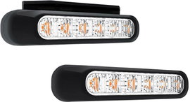 Fristom Első villogó FT-200 N LED 95200N 12 V, 24 V, 36 V Fedélzeti hálózatról Beépíthető Kék