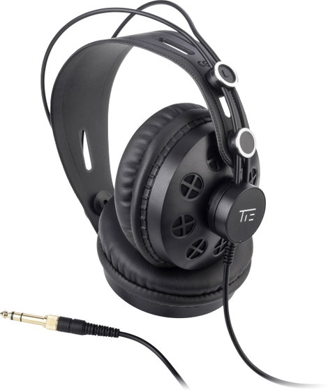 Tie Studio THP-580 Stúdió Over Ear fejhallgató Vezetékes Fekete