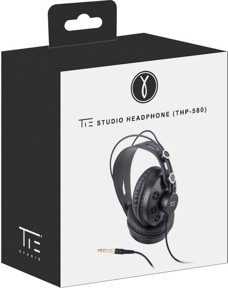 Tie Studio THP-580 Stúdió Over Ear fejhallgató Vezetékes Fekete 4. kép