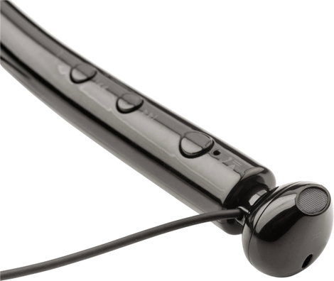 Tie Studio TQ14 Sport In Ear headset Bluetooth® Fekete Nyakpánt, Izzadásálló, Hangerő szabályozás 3. kép