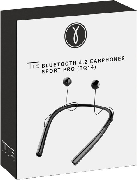 Tie Studio TQ14 Sport In Ear headset Bluetooth® Fekete Nyakpánt, Izzadásálló, Hangerő szabályozás 8. kép