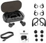 Tie Studio TBE1018 Sport In Ear fejhallgató Bluetooth® Fekete Vízálló, Fülkengyel 4. bélyegkép