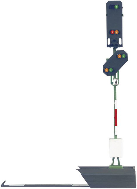 Märklin 76497 H0 Fényjel Előjellel Bejárati jelzés Kész modell DB 2. kép