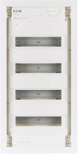 Eaton 178804 KLV-48UPP-F Kis elosztó Süllyeszett Osztások száma = 12 Sorok száma = 4 Tartalom, tarta