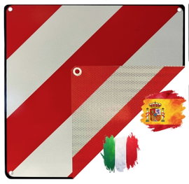 IWH 97605 Warntafel 2in1 für Spanien und Italien Figyelmeztető tábla (H x Sz) 50 cm x 50 cm