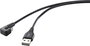 Renkforce USB kábel USB 2.0 USB-A dugó, USB mikro B dugó 1.00 m Fekete RF-4598342 bélyegkép