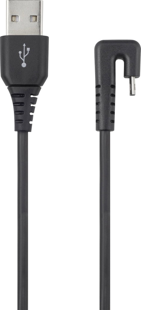 Renkforce USB kábel USB 2.0 USB-A dugó, USB mikro B dugó 1.00 m Fekete RF-4598342 2. kép