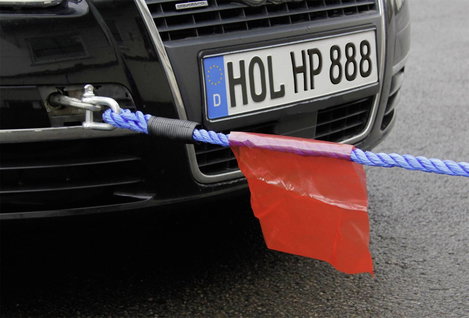 HP Autozubehör 10295 Abschleppseil 4000 kg S/S Vontatókötél 4000 kg-ig (Ø) 20 mm DIN 76033 1 db 3. kép