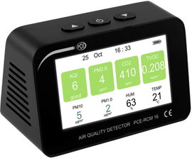 PCE Instruments PCE-RCM 16 Légnedvesség mérő 20 % rF 90 % rF