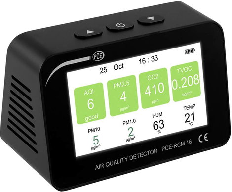 PCE Instruments PCE-RCM 16 Légnedvesség mérő 20 % rF 90 % rF