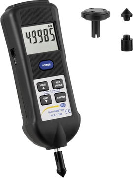 PCE Instruments PCE-T 260 Fordulatszámmérő optikai, mechanikus 0.5 - 19999 fordulat/perc 5 - 99999 f