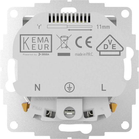 2USB 2U-449542 Földelt csatlakozó aljzat USB töltőkimenettel, Gyermekvédelem, VDE IP20 Antracit 2. kép