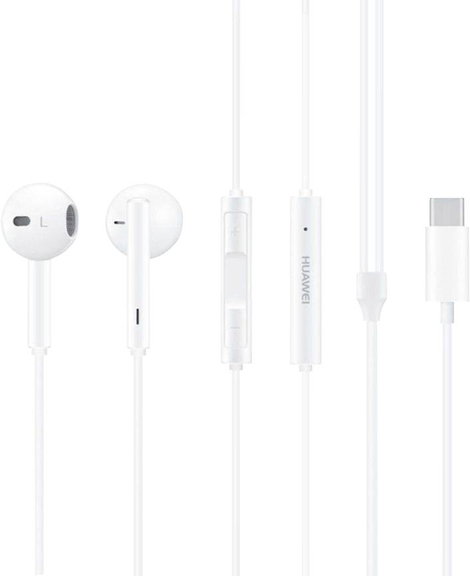 HUAWEI CM33 B osztályos áru (sérült/hiányos csomagolás) In Ear headset Vezetékes Fehér Hangerő szabá