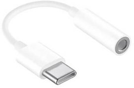 HUAWEI USB-C®, Audio Átalakító [1x USB-C® dugó - 1x Jack alj, 3,5 mm-es] CM20