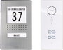 m-e modern-electronics ADV 111 WW Audio Vistadoor Kaputelefon Vezetékes Komplett készlet 1 családihá bélyegkép