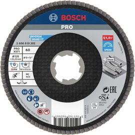 Bosch Accessories 2608619202 Legyezős csiszolókorong Ø 125 mm Furat átmérő 22.23 mm 1 db