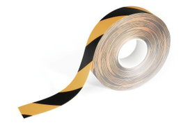 Durable 1043130 Padlójelölő szalag, DURALINE, levehető Fekete, Sárga 1 db (H x Sz x Ma) 15 m x 50 mm