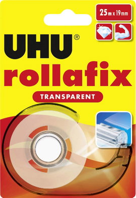 UHU rollafix 36965 Ragasztószalag Átlátszó (H x Sz) 25 m x 19 mm 1 db